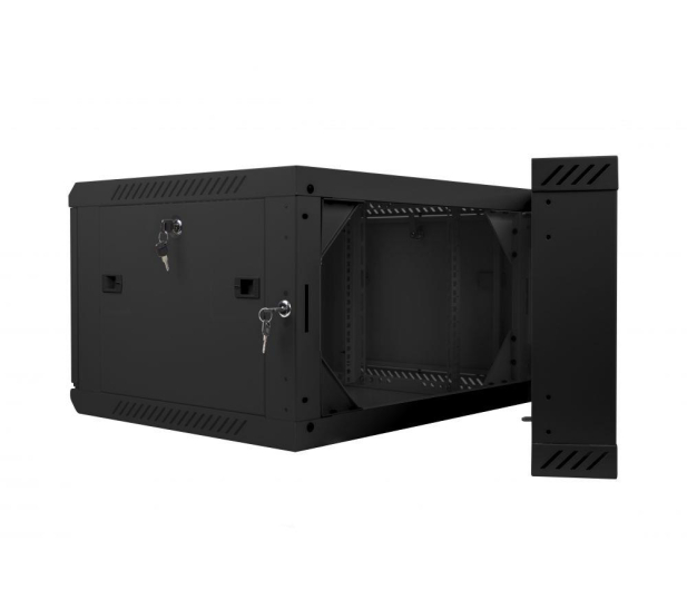 LANBERG Szafa instalacyjna wisząca dwusekcyjna 19'' 6U 600X600mm czarna WF02-6606-10B - 455646 - zdjęcie 7